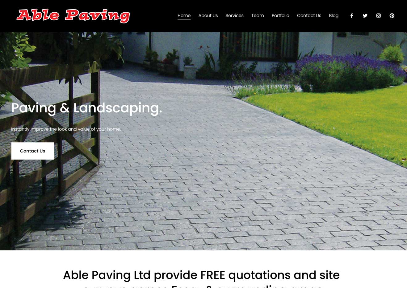 Paving and Landscaping Services